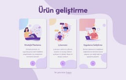 Ürün Geliştirme - Herhangi Bir Cihaz Için Web Sitesi Modeli