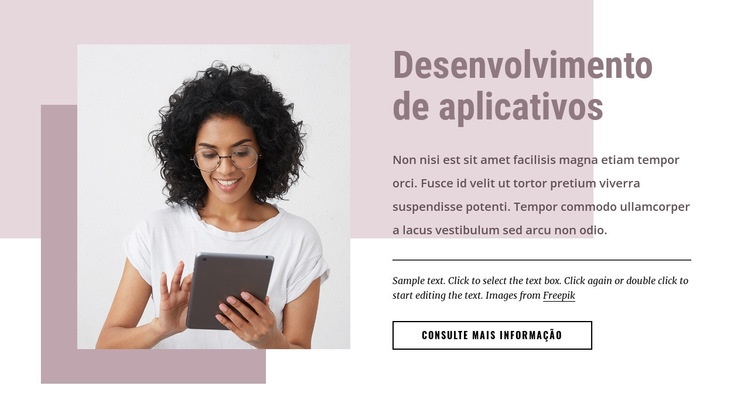 Desenvolvimento de software personalizado Modelos de construtor de sites