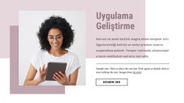 Özel Yazılım Geliştirme Için Harika Web Sitesi Tasarımı