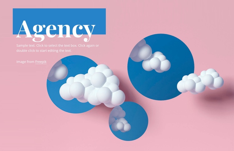 Digital agency design Homepage Design
