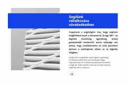 Sikeres Üzlet - Webfejlesztési Sablon