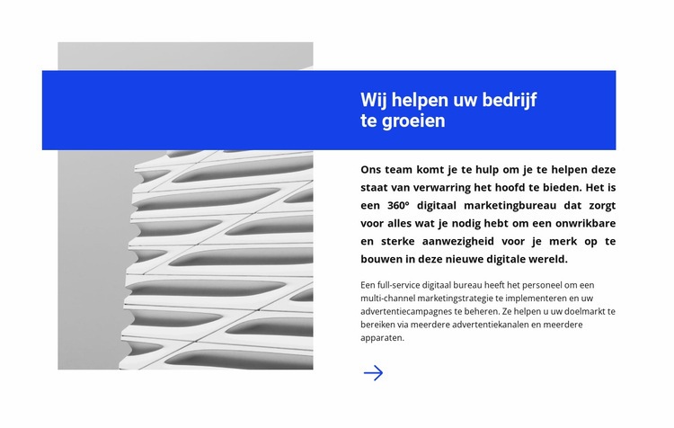 Succesvol bedrijf HTML5-sjabloon