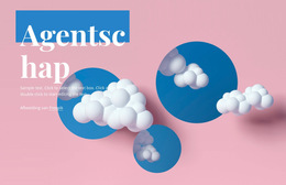 Ontwerp Van Digitaal Bureau Website Sjabloon