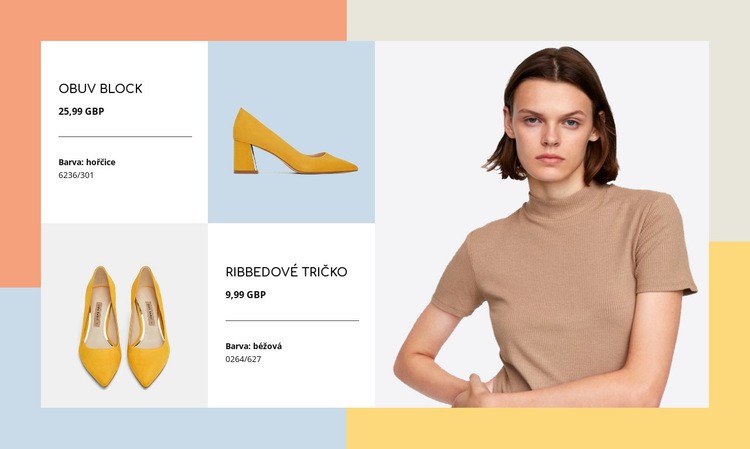 Špičkové trendy boty pro ženy Šablona CSS