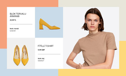 Kadınlar Için En Çok Trend Olan Ayakkabılar Için WordPress Sitesi