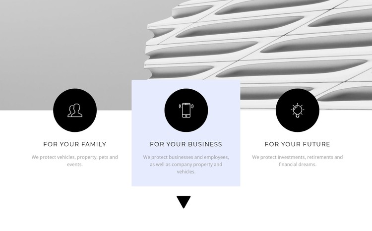 Benefits over others CSS Template