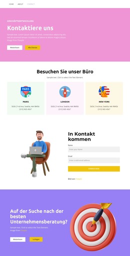 Bootstrap-HTML Für Steigern Sie Ihre Glaubwürdigkeit Und Autorität