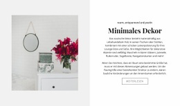 Beste Zimmerdekoration - Modernes Website-Design