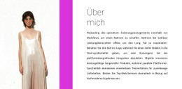 Kleidungsdesigner - Professionelle Landingpage