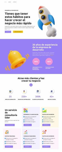 Un Servicio De Consultoría Líder - Diseño Profesional Personalizable