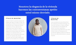 Direcciones Comerciales Plantilla HTML5