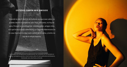 Disparos Profesionales De Moda - Descarga Gratuita Del Tema De WordPress