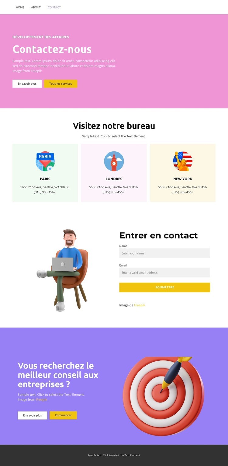 Renforcez votre crédibilité et votre autorité Conception de site Web