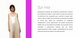 Créateur De Vêtements - HTML5 Website Builder