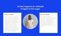 Üzleti Irányok – Egyszerű WordPress Téma