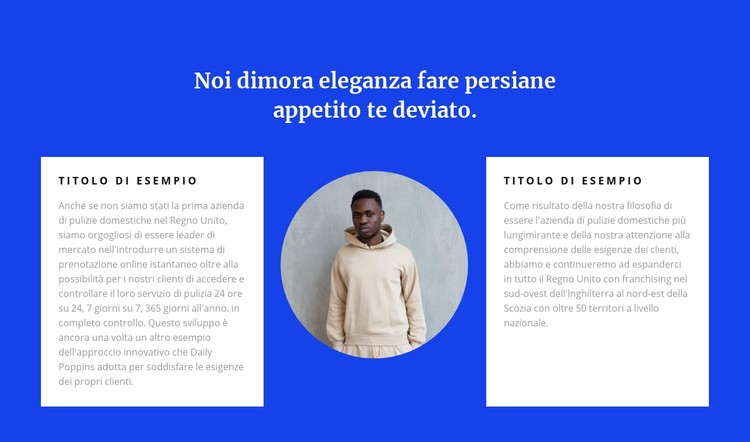 Direzioni commerciali Modello CSS