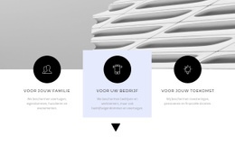 Voordelen Ten Opzichte Van Anderen - Multifunctionele Website-Mockup