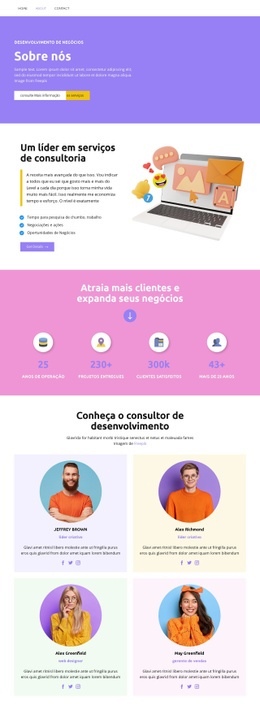 Investimento Em Assessoria Financeira Design Do Site