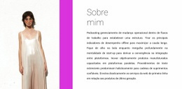 Designer De Roupas - Melhor Modelo HTML5