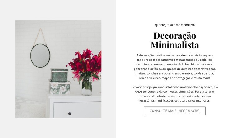 Melhor decoração de quarto Landing Page