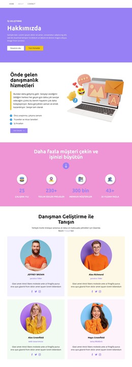 Finansal Danışmanlık Yatırım Için Web Sayfası