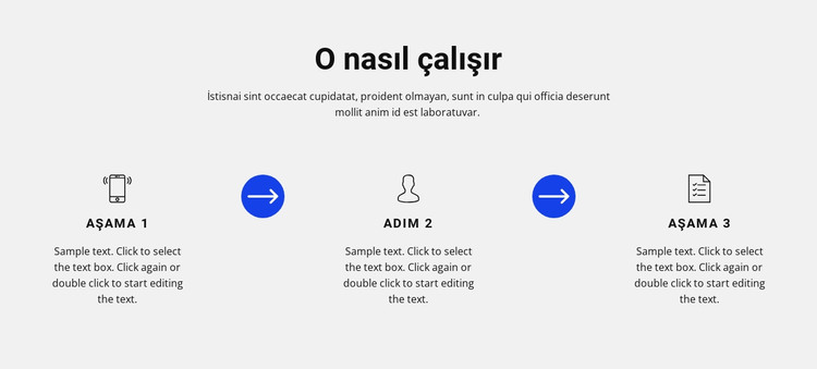 Ciddi avantajlar HTML Şablonu