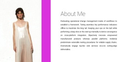 Clothing Designer - Webpage Layout