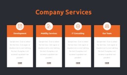 Consulting Firm Services Free CSS Template
