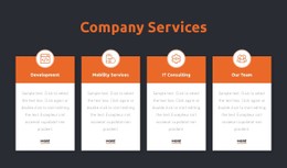 Consulting Firm Services Free CSS Template