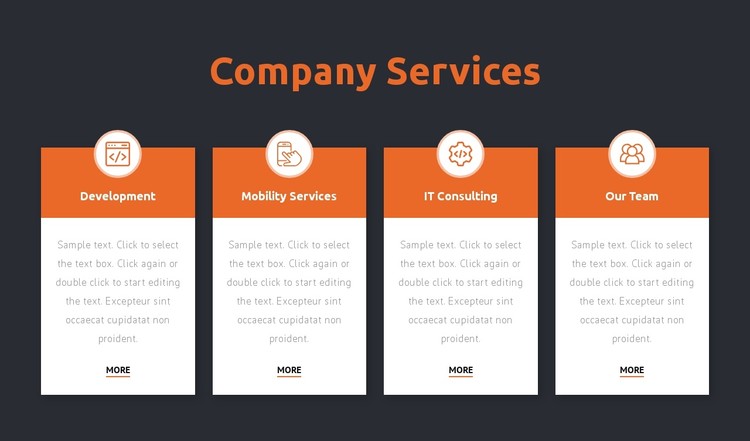 Consulting firm services CSS Template