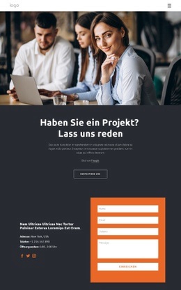 Einfach Beratung Vorlage