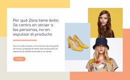 HTML5 Responsivo Para Bolsos, Chaquetas, Zapatos