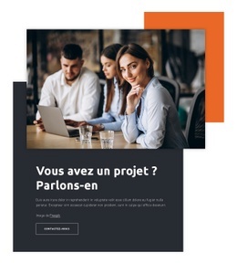 Nous Développons Notre Entreprise En Développant Nos Collaborateurs - Modèle HTML5 Simple