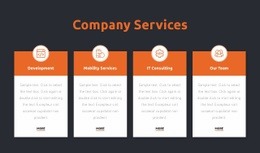 Consulting Firm Services - Responsive Html Code