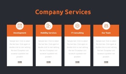 Consulting Firm Services - HTML5 Blank Template