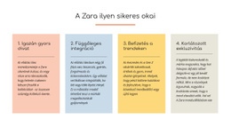 Szöveges Okok Zara Sikeres – Weboldal Tervezés