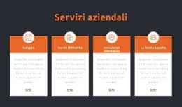 Servizi Di Società Di Consulenza - HTML Website Creator