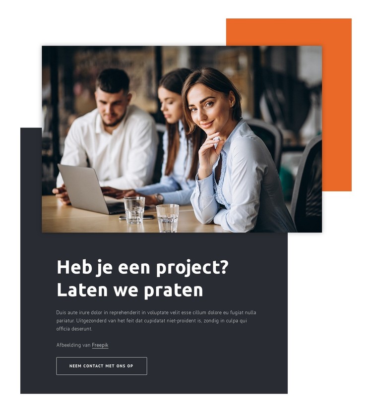 We laten ons bedrijf groeien door onze mensen te laten groeien CSS-sjabloon