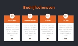 Dienstverlening Adviesbureau - HTML Website Creator