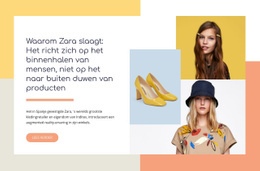 Handtassen, Jassen, Schoenen Multifunctioneel Siteontwerp