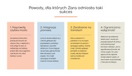 Tekst Powody, Dla Których Zara Odniosła Sukces Szablon Formularza CSS