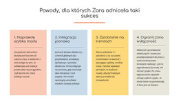 Tekst Powody, Dla Których Zara Odniosła Sukces - Gotowy Motyw Strony