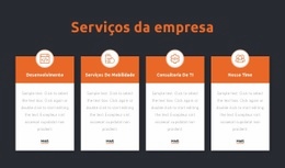 Construtor De Sites Incrível Para Serviços De Empresa De Consultoria