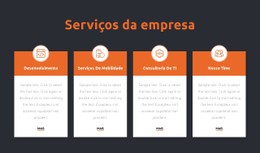 Serviços De Empresa De Consultoria Modelo CSS Gratuito