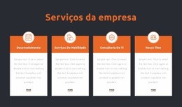 Bootstrap HTML Para Serviços De Empresa De Consultoria