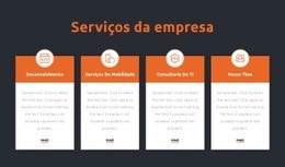 Serviços De Empresa De Consultoria - Página De Destino Personalizada