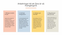 Textskäl Zara Framgångsrik CSS-Formulärmall