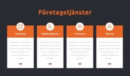 Anpassningsbara Professionella Verktyg För Konsultföretagstjänster