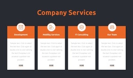 Consulting Firm Services Template