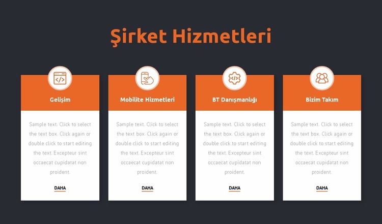 Danışman firma hizmetleri Joomla Şablonu